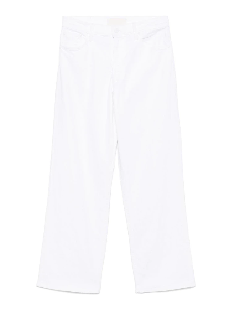 Mother Jeans White