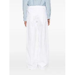 Mother Jeans White