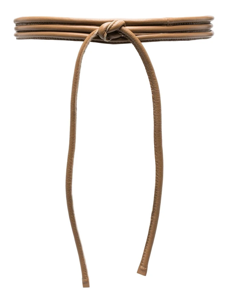 tie-fastening string belt