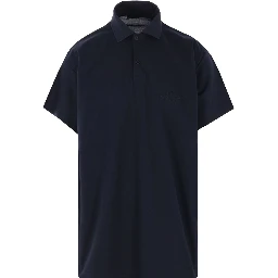 Interwined Polo Shirt In Blue