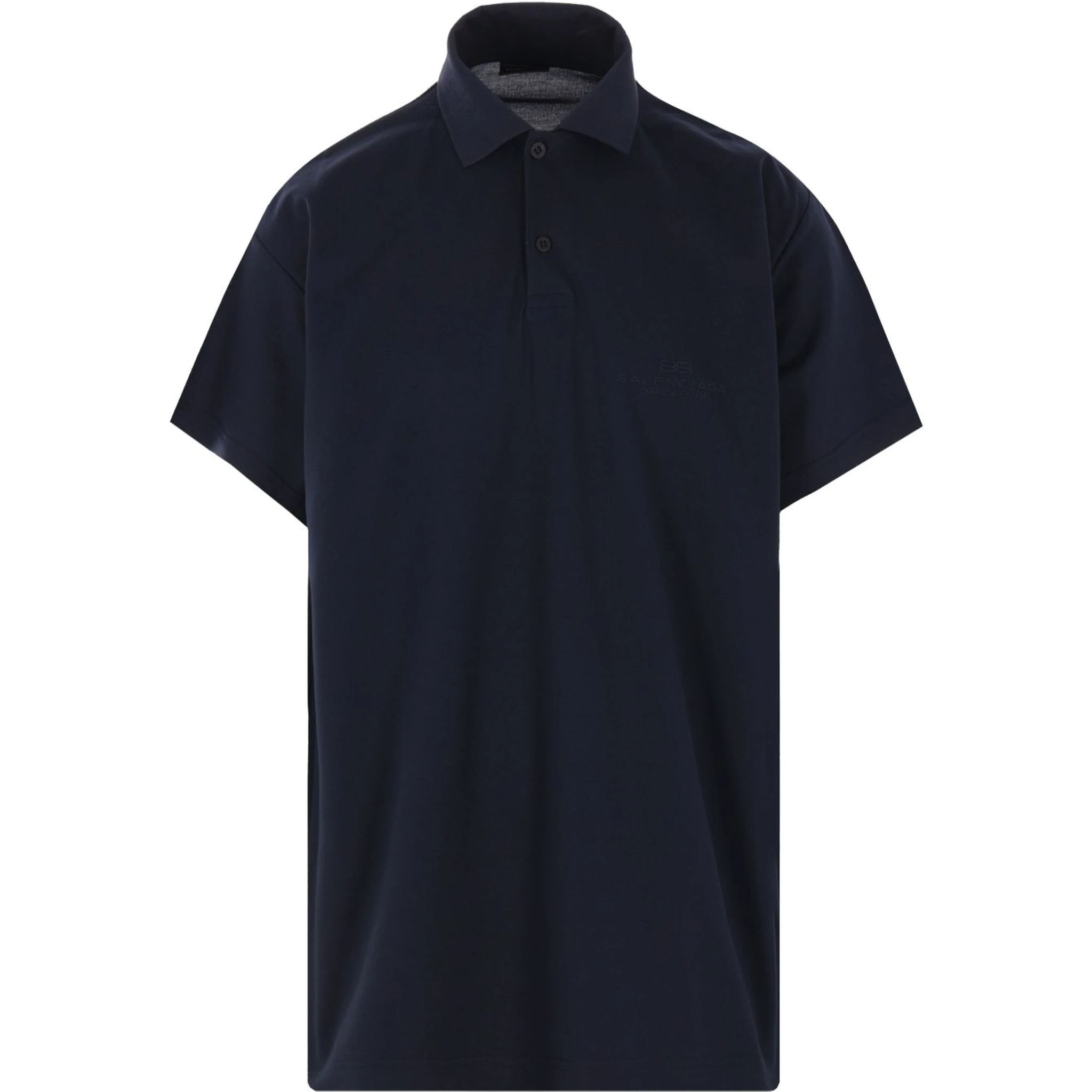 Interwined Polo Shirt In Blue