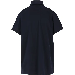 Interwined Polo Shirt In Blue