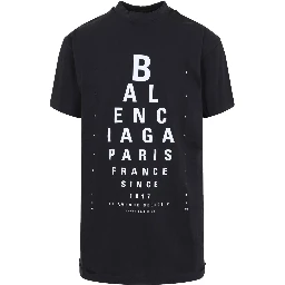 Balenciaga T-shirts and Polos Black