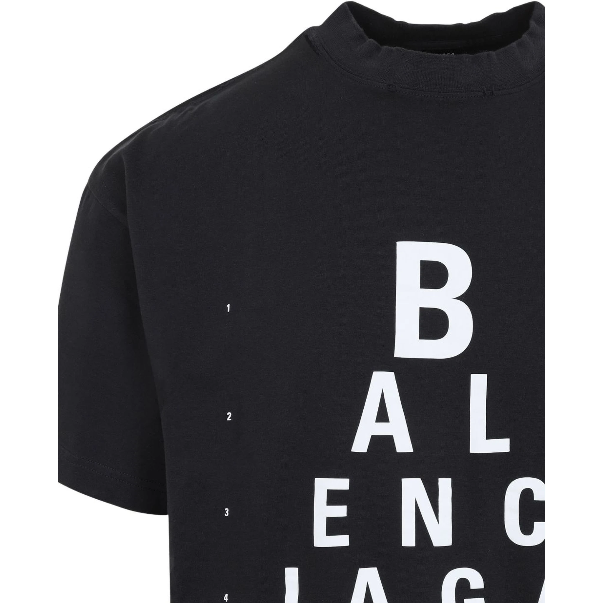 Balenciaga T-shirts and Polos Black
