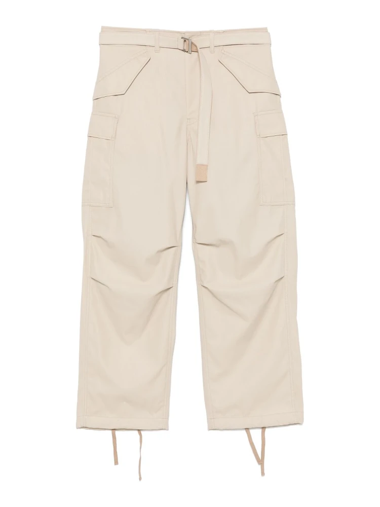 belted trousers