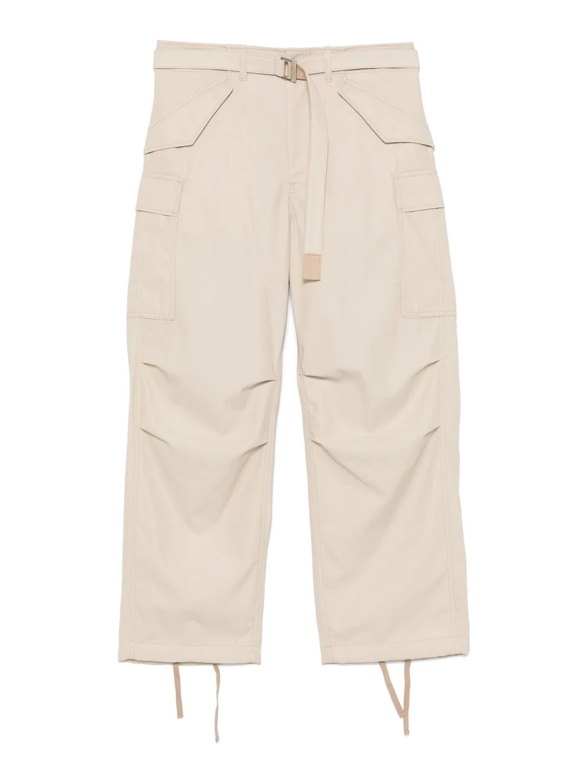 belted trousers