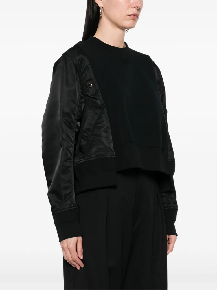panelled sweatshirt alternative