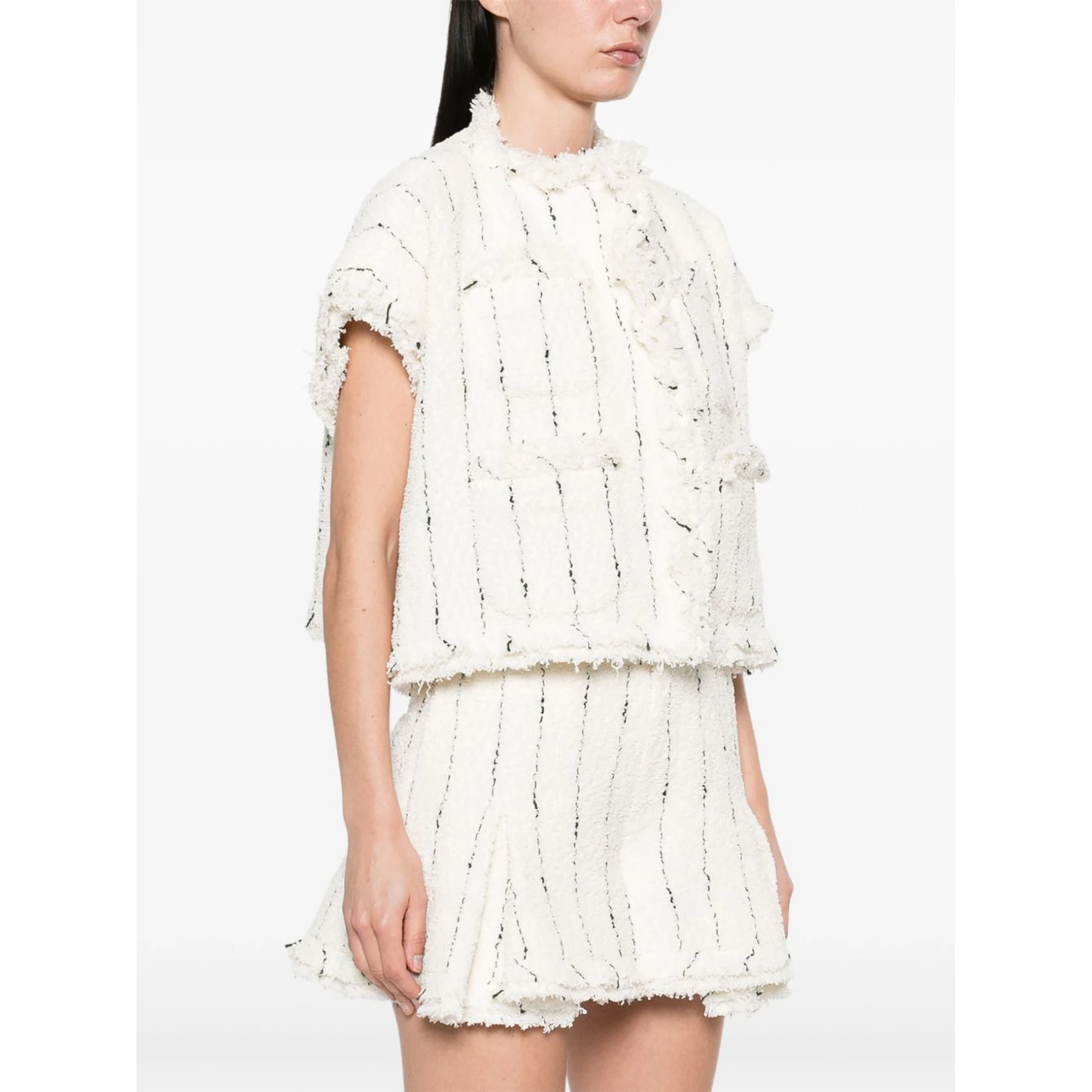 Sacai Sweaters White
