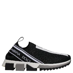 Black White Slip On Sorrento Sneakers Shoes