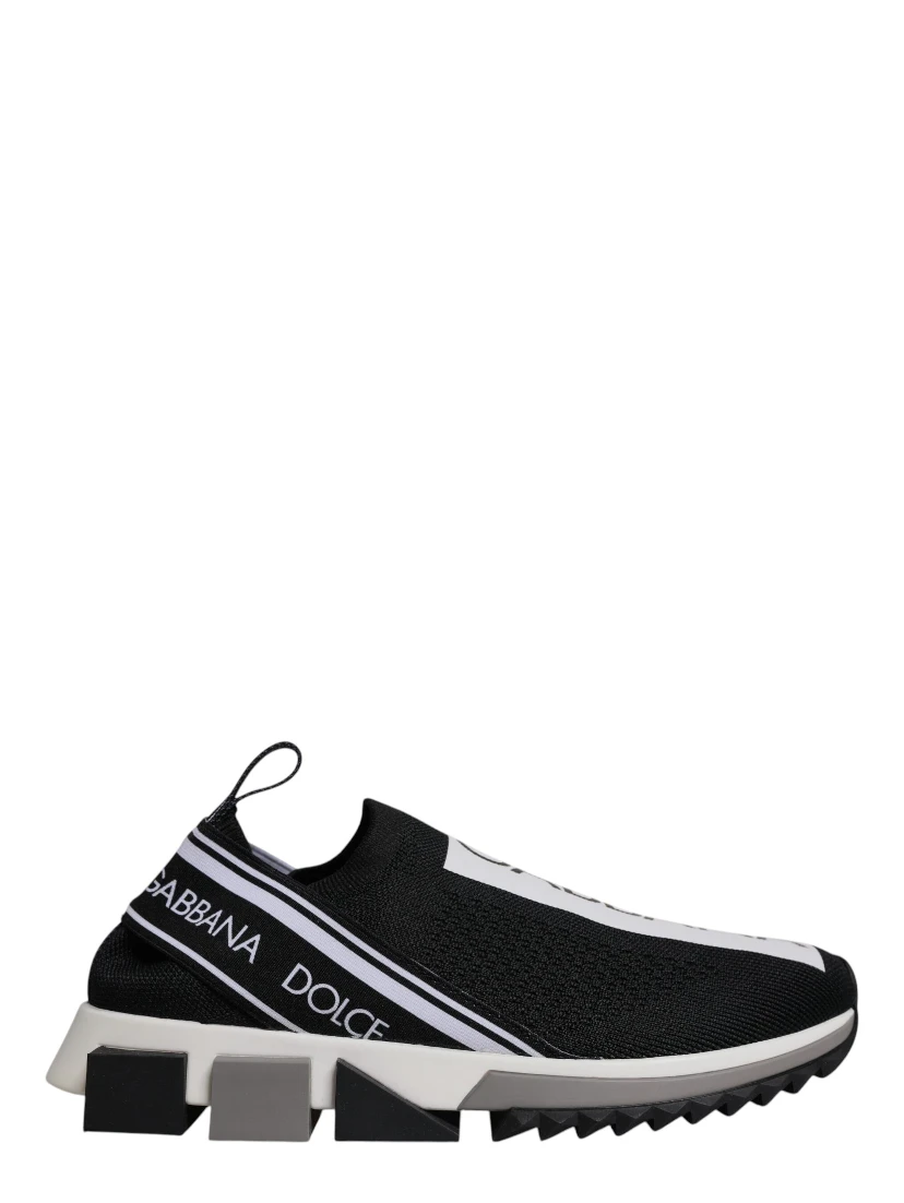 Black White Slip On Sorrento Sneakers Shoes
