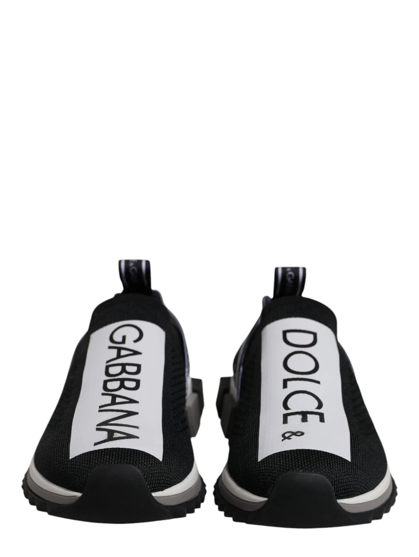 Black White Slip On Sorrento Sneakers Shoes