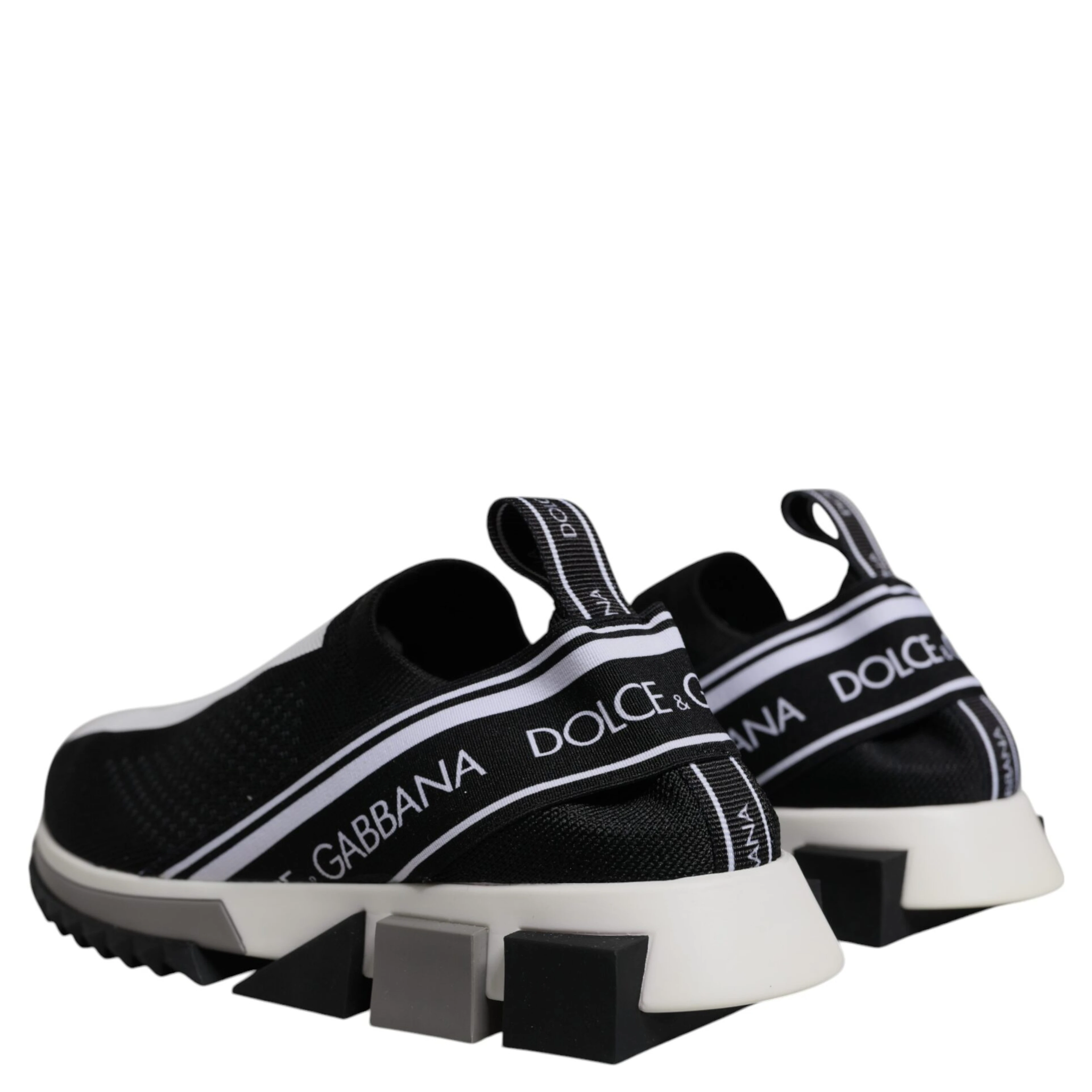 Black White Slip On Sorrento Sneakers Shoes