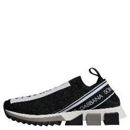 Black White Slip On Sorrento Sneakers Shoes