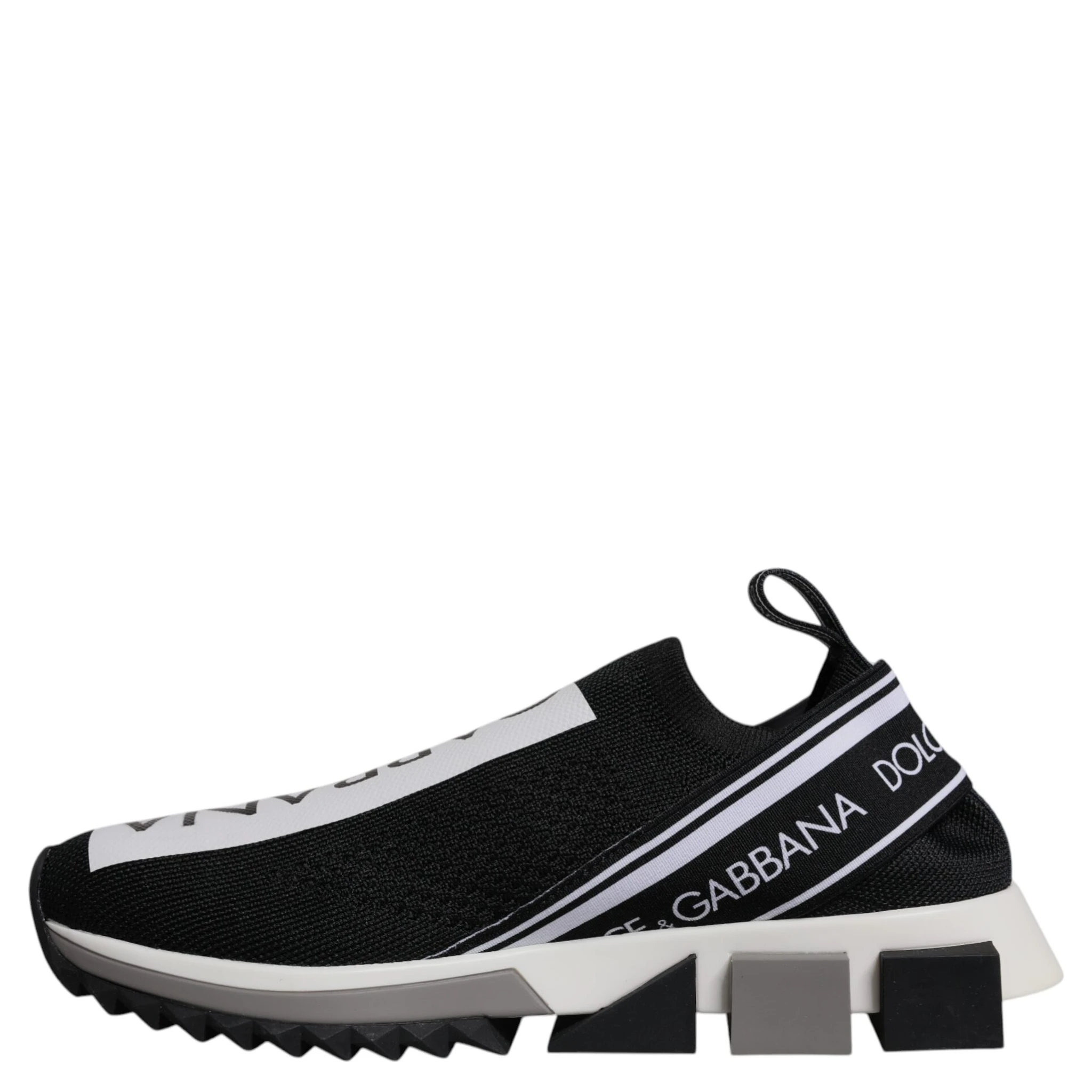 Black White Slip On Sorrento Sneakers Shoes