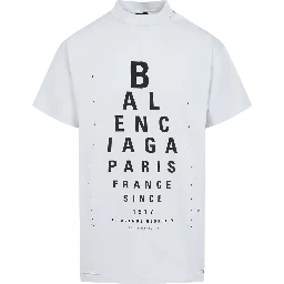Balenciaga T-shirts and Polos White