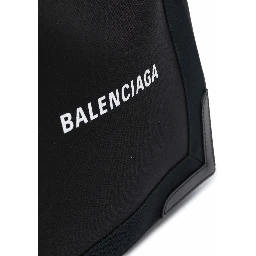 Women's Navy Cabas Xs Canvas Tote Bag In Multicolor