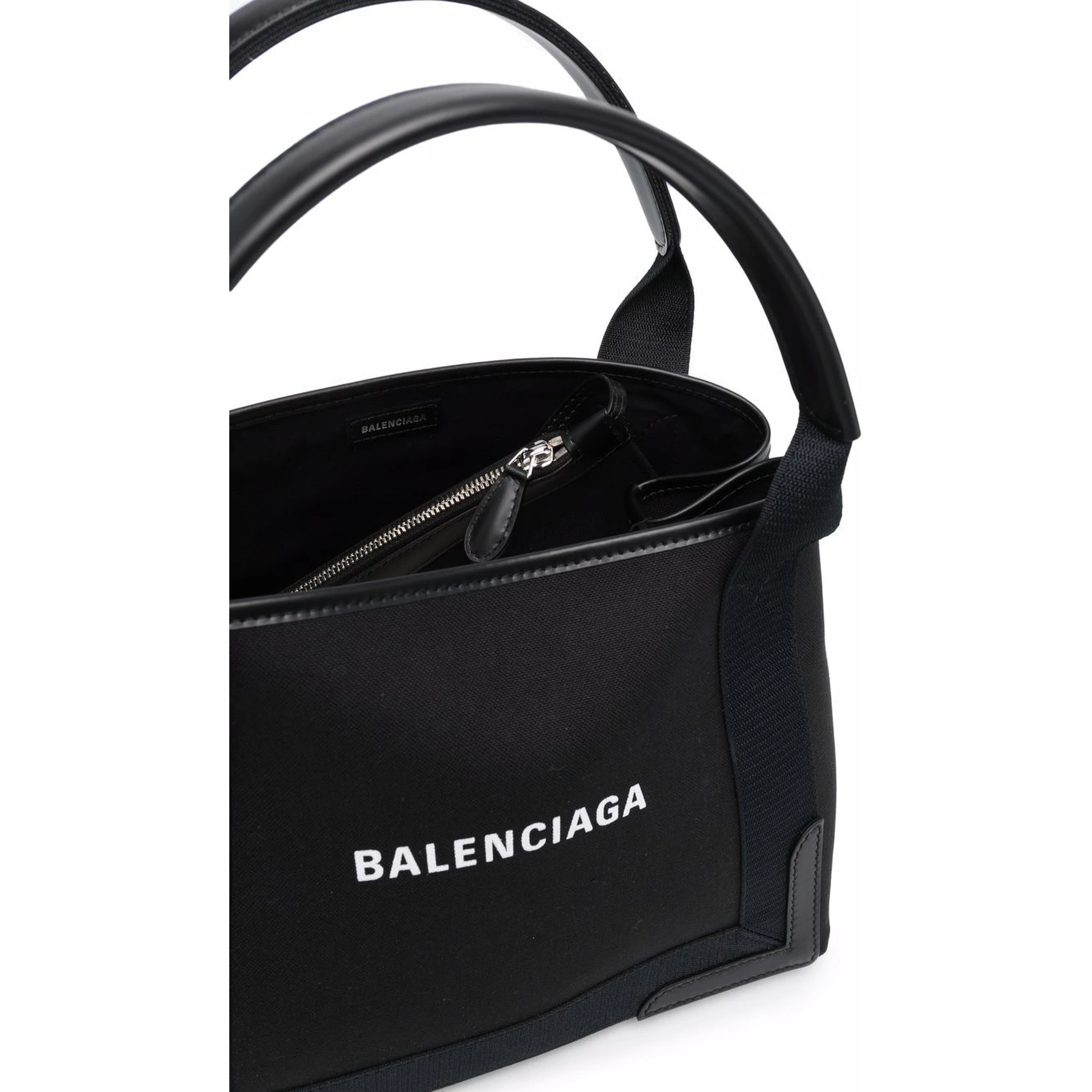 Women's Navy Cabas Xs Canvas Tote Bag In Multicolor