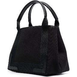 Women's Navy Cabas Xs Canvas Tote Bag In Multicolor