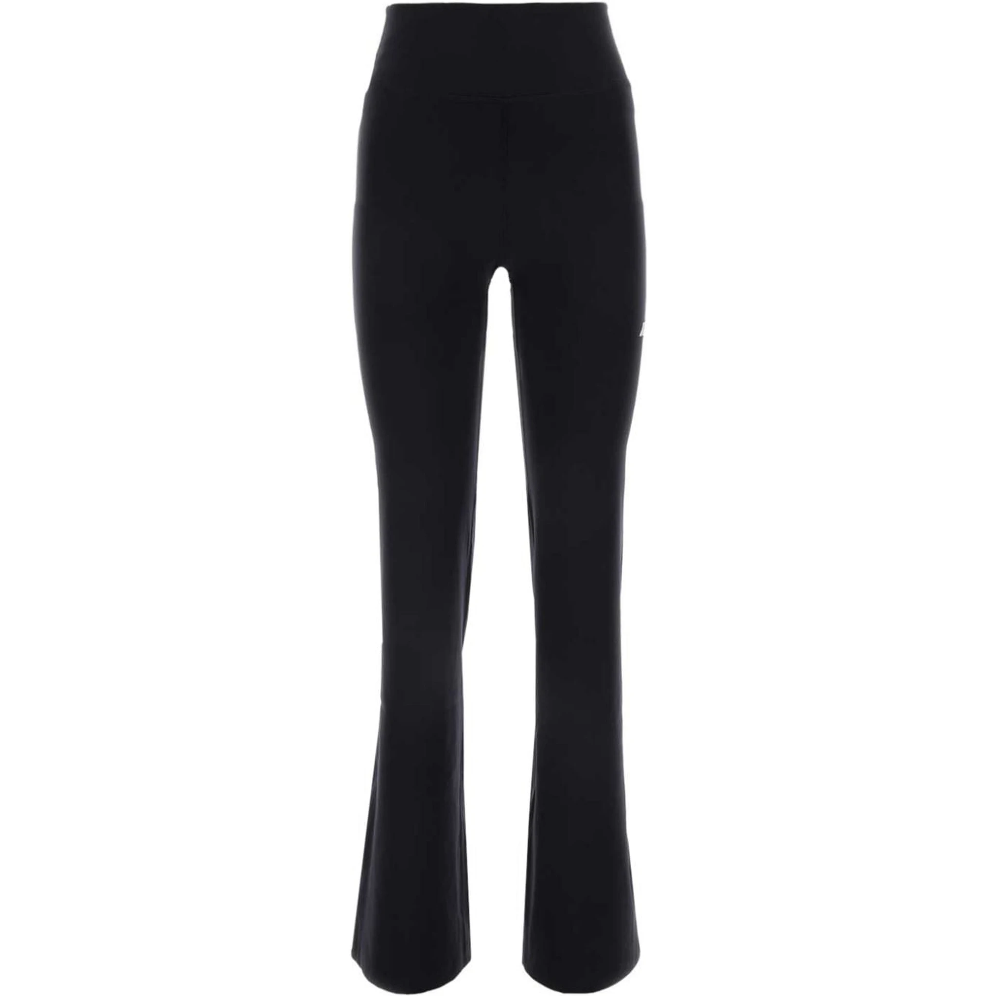 Black Stretch Nylon Jogger