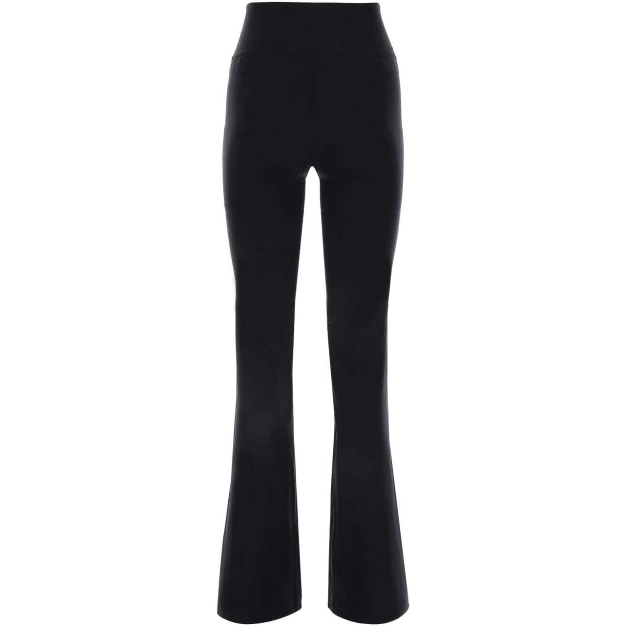 Black Stretch Nylon Jogger