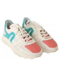 Multicolor Low Top Lace Up Women Sneakers Shoes