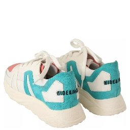 Multicolor Low Top Lace Up Women Sneakers Shoes