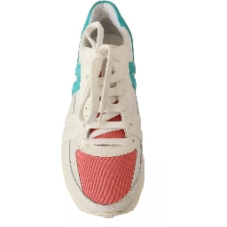 Multicolor Low Top Lace Up Women Sneakers Shoes