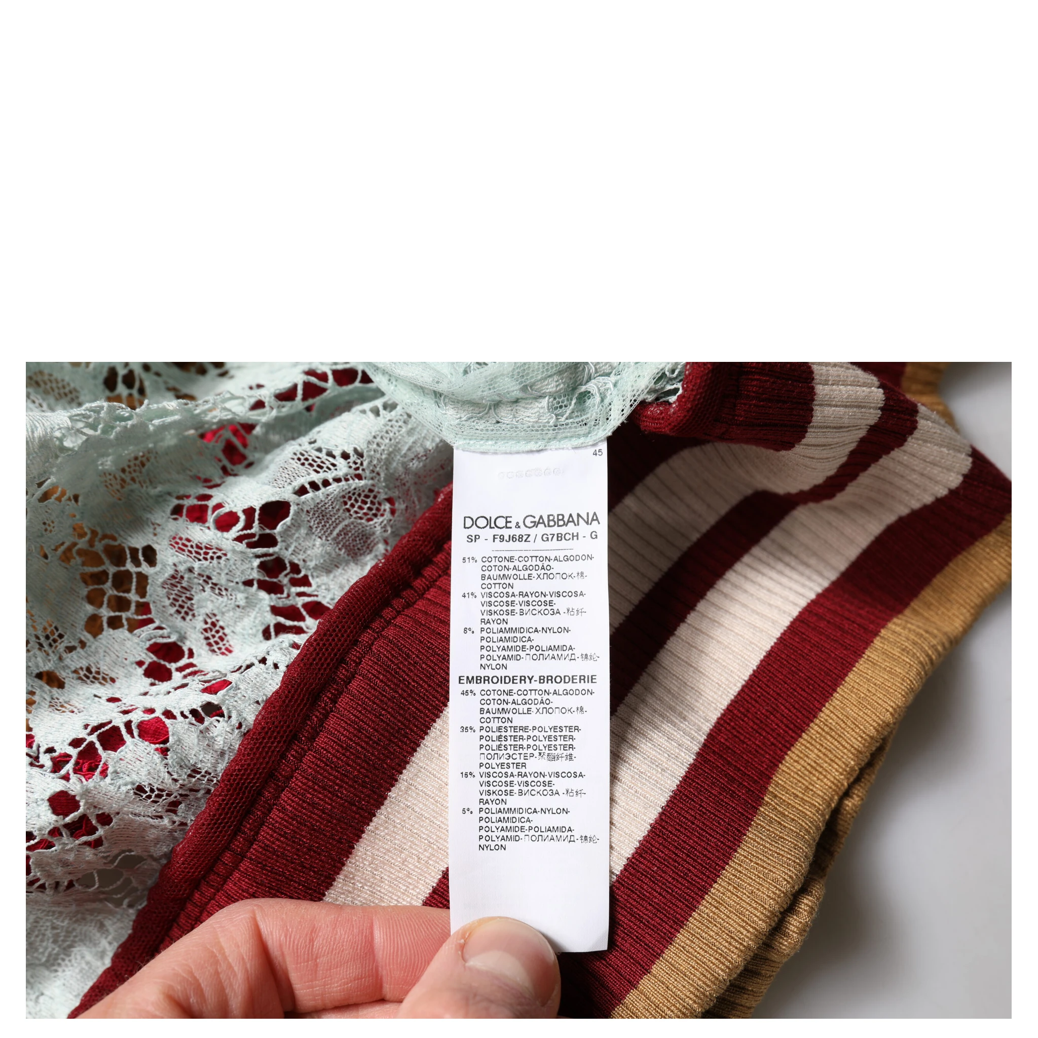 Multicolor Floral Lace Cardigan Sweater