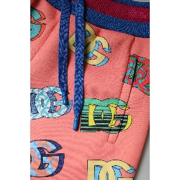 Pink Logo Monogram Jogger Sweatpants Pants