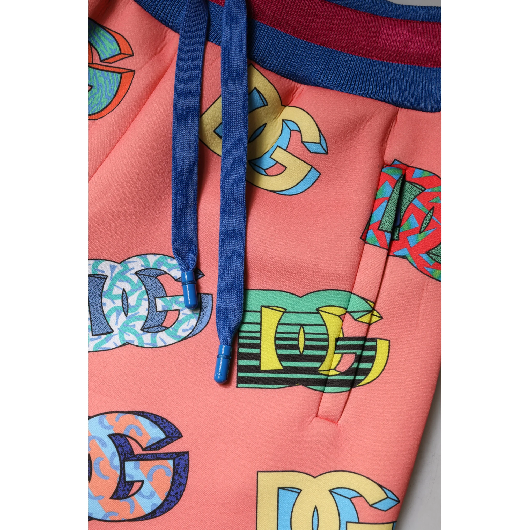 Pink Logo Monogram Jogger Sweatpants Pants