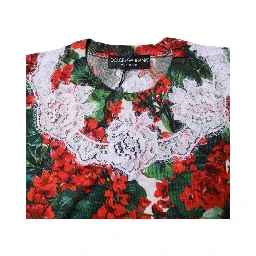 Multicolor Floral Lace Sleeveless Tank Top