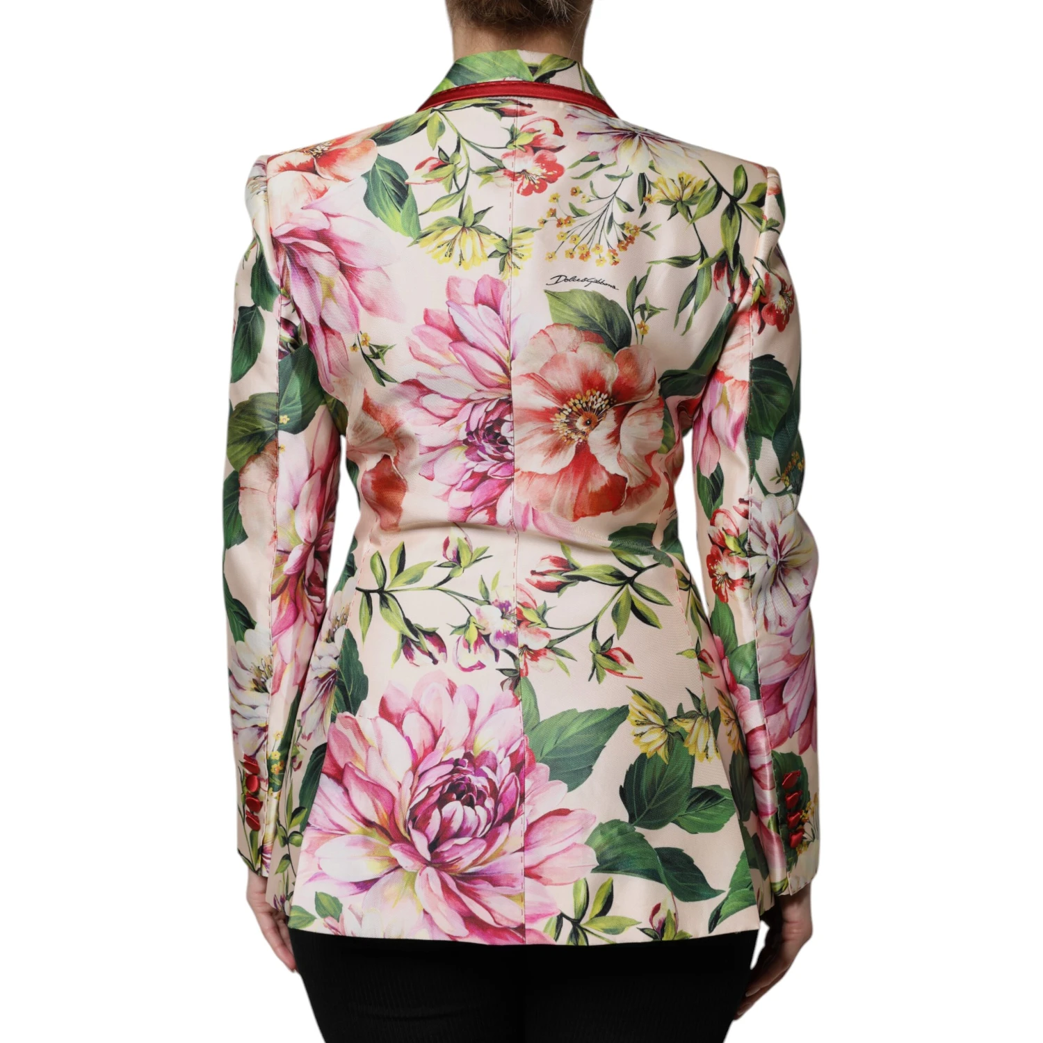 Multicolor Floral Double Breasted Jacket