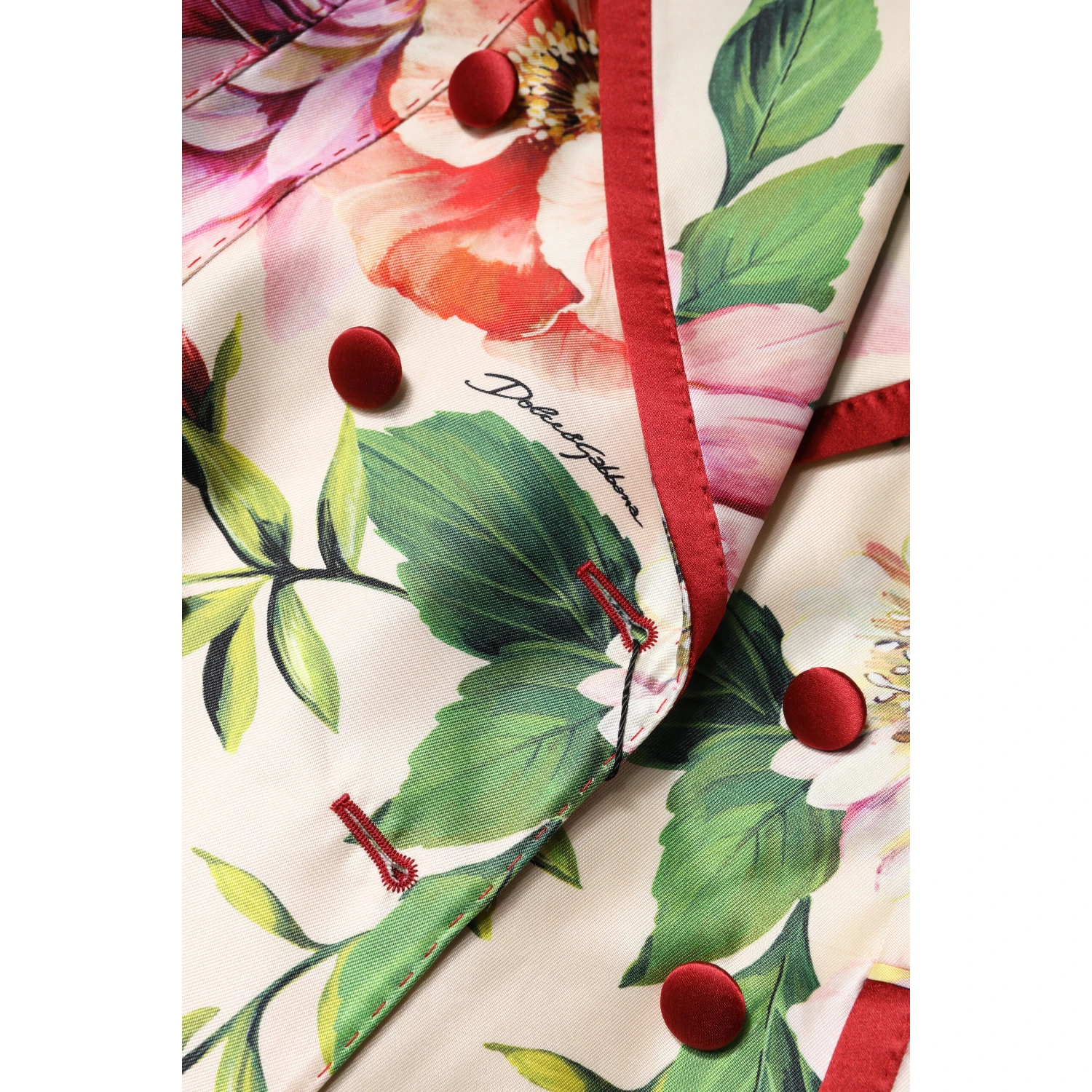 Multicolor Floral Double Breasted Jacket