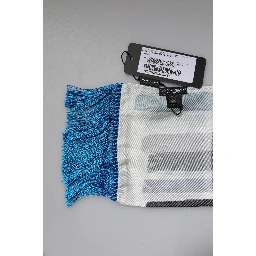 Multicolor Stripes Silk Fringes Neck Foulard Scarf