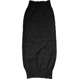 Black Cashmere Knitted Neck Warmer Foulard Scarf