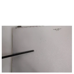 Gray Solid Leather DG Logo Men Clutch Zip Pouch Bag