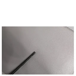 Gray Solid Leather DG Logo Men Clutch Zip Pouch Bag