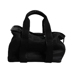 Black Shoulder Strap Pet Carry Logo Plaque Bag