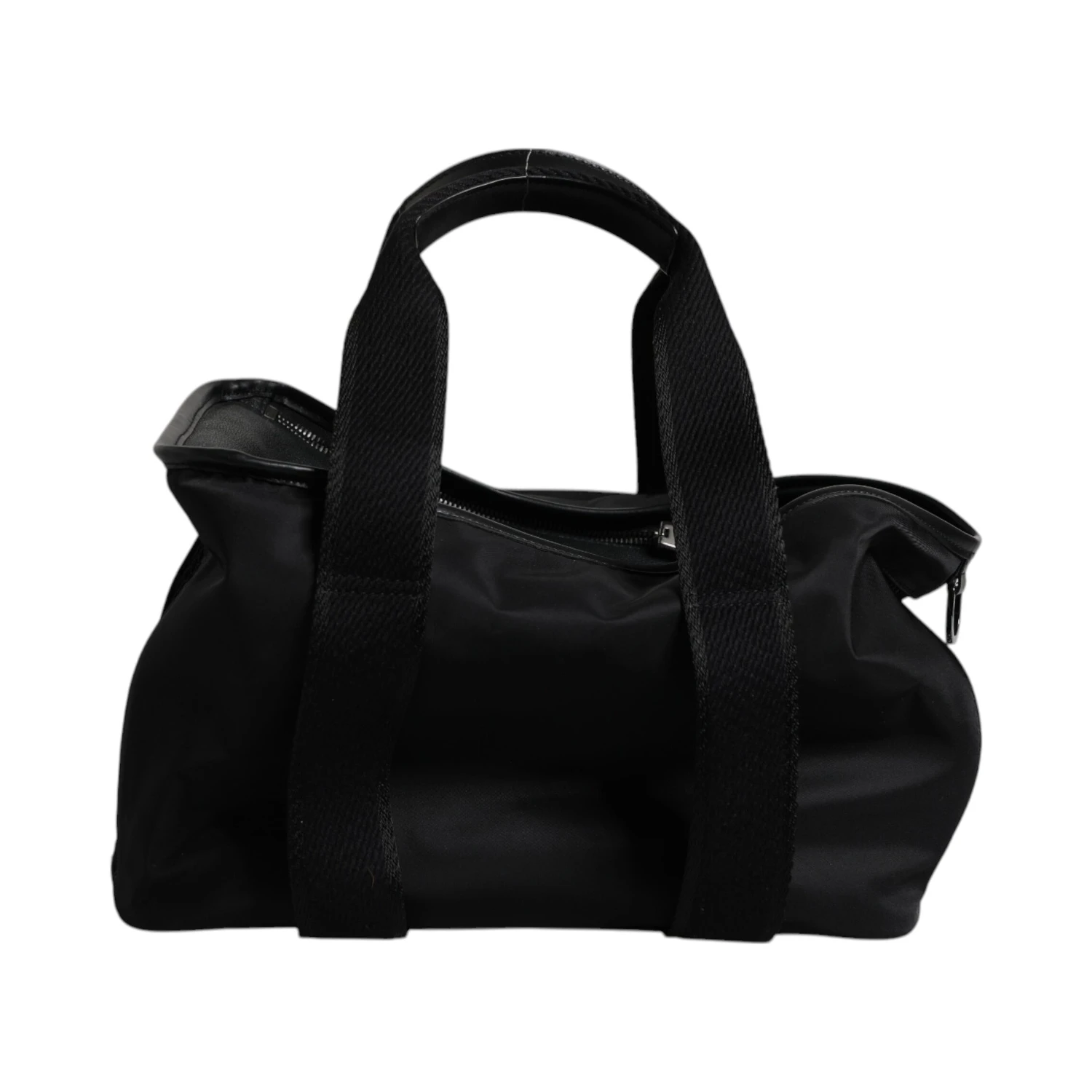 Black Shoulder Strap Pet Carry Logo Plaque Bag