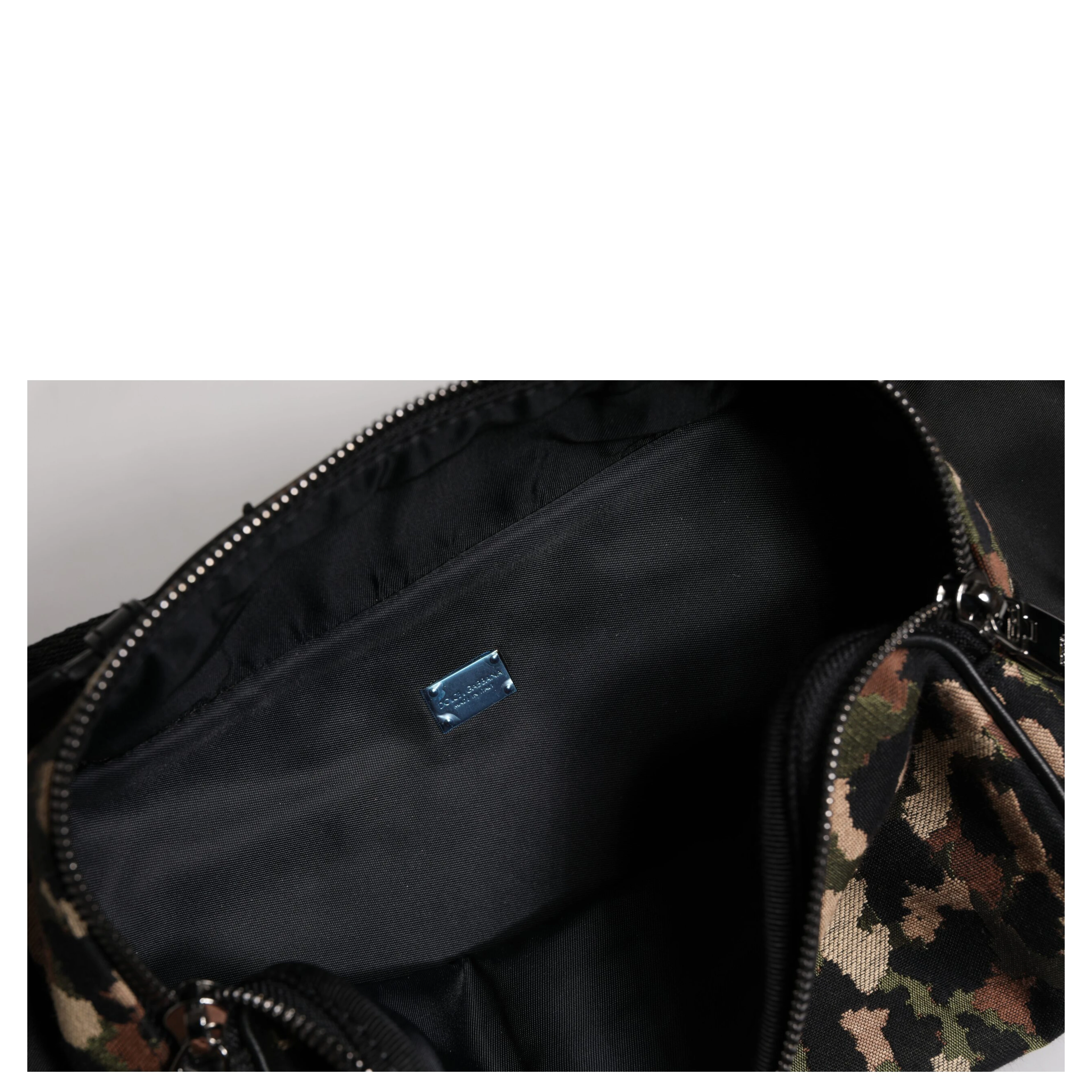 Multicolor Leopard DG Logo Belt Waist Fanny Pack Bag