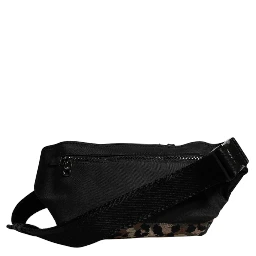 Multicolor Leopard DG Logo Belt Waist Fanny Pack Bag