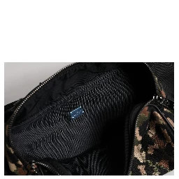 Multicolor Leopard DG Logo Belt Waist Fanny Pack Bag