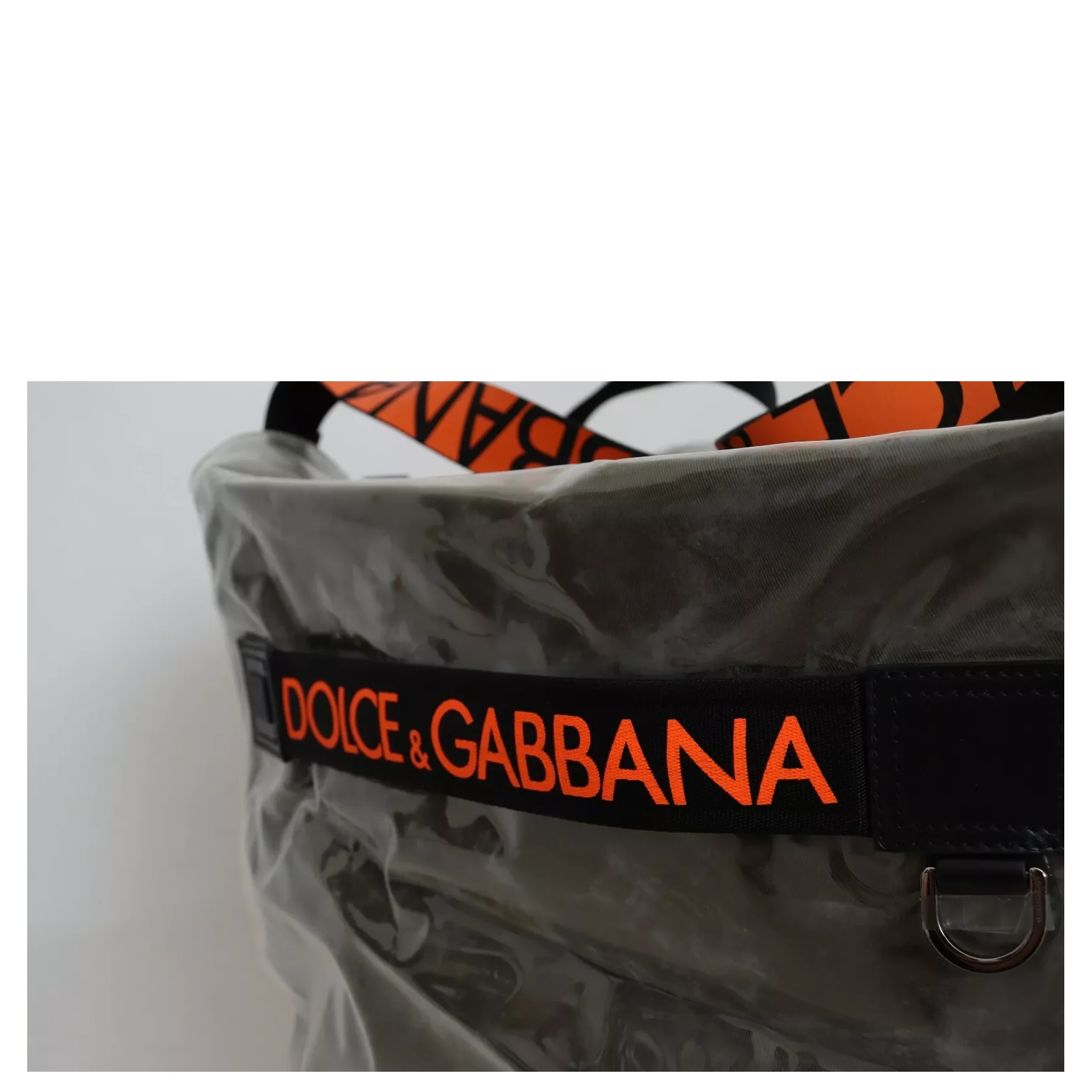 Green Fashion Expression Oversized Plastic Tote Bag