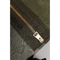 Military Green Patchwork Rucksack Backpack Bag