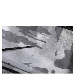 Gray Camo Cotton Multiple Compartments Tote Bag