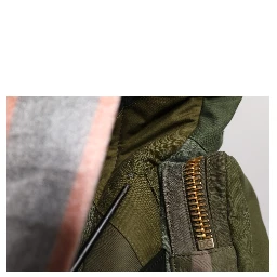 Military Green Patchwork Travel Backpack Bag