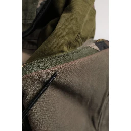 Military Green Patchwork Travel Backpack Bag