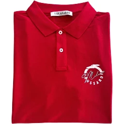 Red Cotton Polo Shirt
