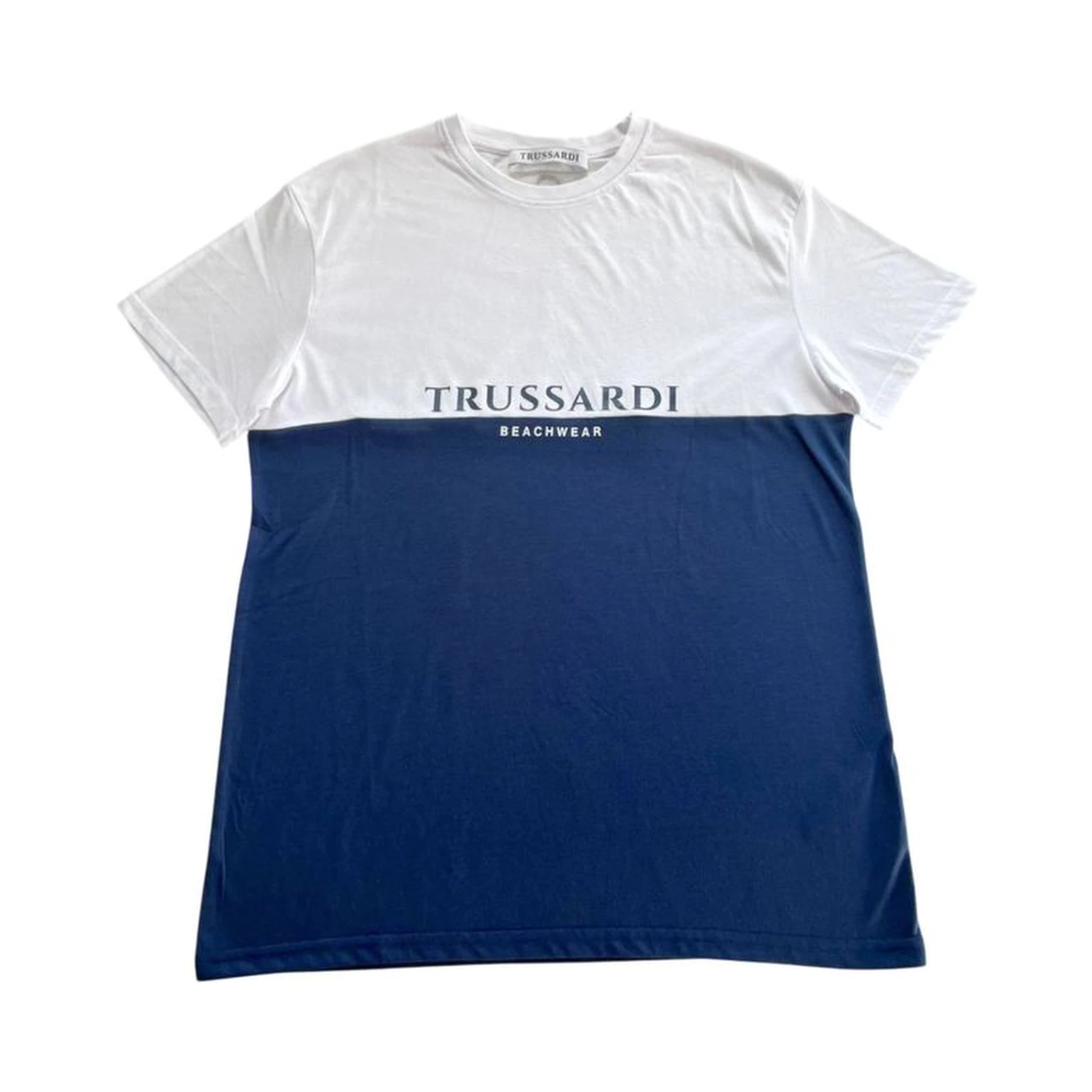 Blue Polyester T-Shirt