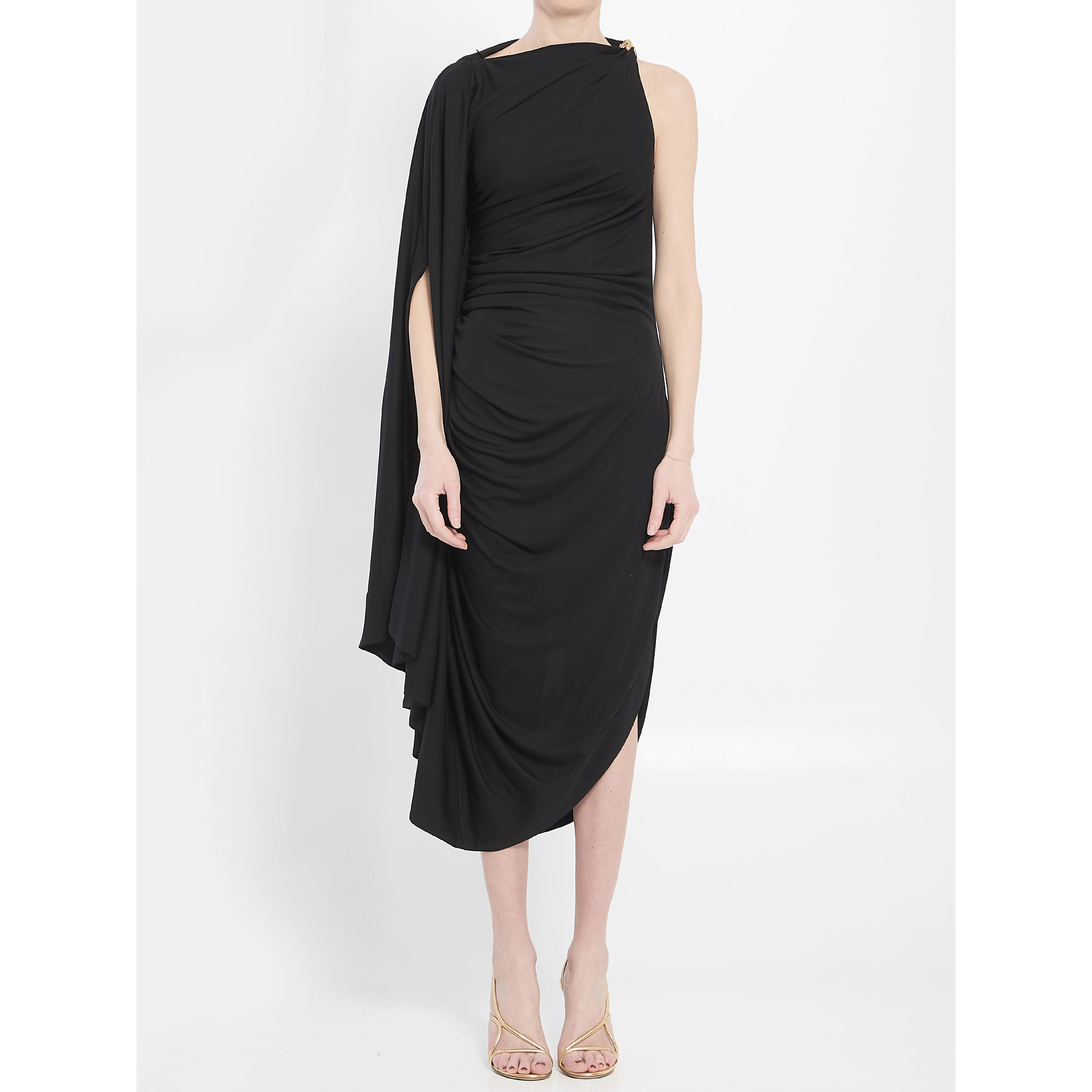 Draped dress